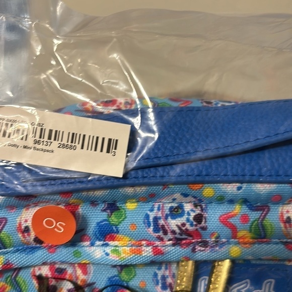 NEW IN PACKAGING! POSH PEANUT LISA FRANK SPOTTY DOTTY DOG MINI BACKPACK - Picture 12 of 16